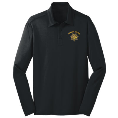 Instructor Criminal Justice Long Sleeve Polo Thumbnail